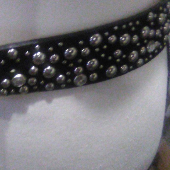Genuine Leather studded belt